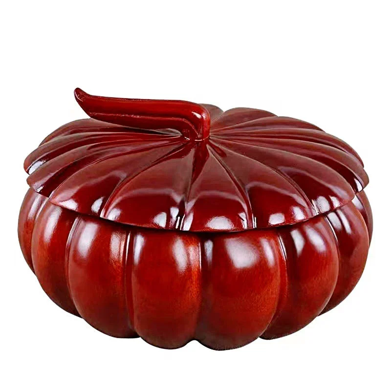 Vietnam Mahogany Nanmu Pumpkin Candy Box Snack Tray Solid Wood with Lid Dried Fruit Jewelry Box Wedding Organizer Wholesale
Vietnam Mahogany Nanmu Pumpkin Candy Box Snack Tray Solid Wood with Lid Dried Fruit Jewelry Box Wedding Organizer Wholesale