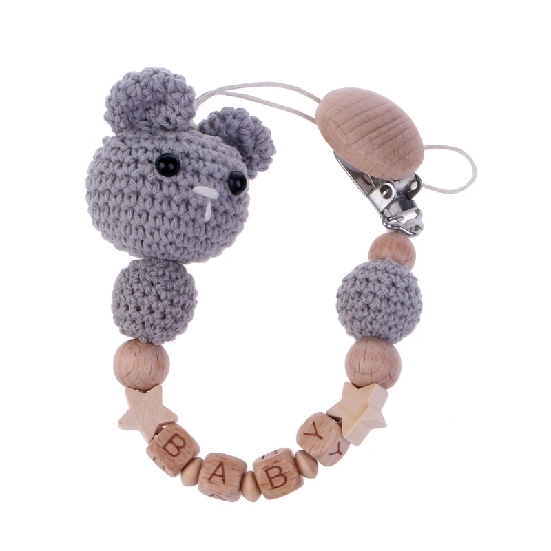 Crochet Bunny Pacifier Chain Teether Clip Nursing Soother Holder Baby Bib Clip Toddler Clips Newborns Shower Gift 
Crochet Bunny Pacifier Chain Teether Clip Nursing Soother Holder Baby Bib Clip Toddler Clips Newborns Shower Gift