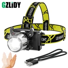 Waterproof T6 LED Headlamp Motion Sensor Fishing Lantern Zoom Headlight USB Rechargeable 3 Modes Torch Camping Light Flashlight
Waterproof T6 LED Headlamp Motion Sensor Fishing Lantern Zoom Headlight USB Rechargeable 3 Modes Torch Camping Light Flashlight