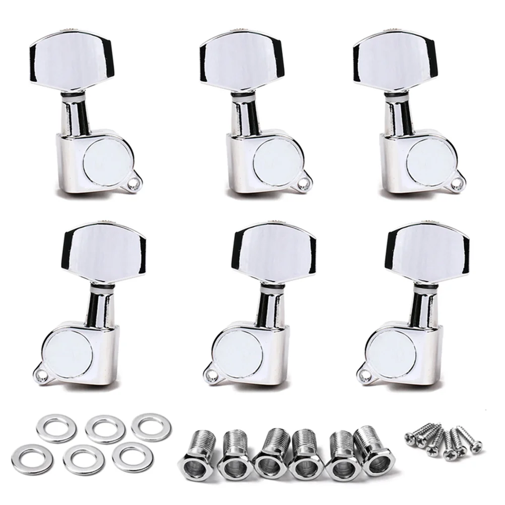 

3L3R Guitar String Tuning Pegs Tuners Machine Heads Chrome A-55