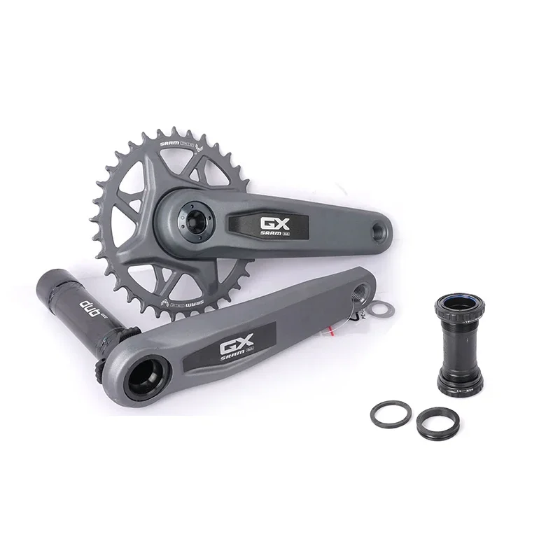 2024 NEW GX EAGLE TRANSMISSION DUB Bicycle Crankset with DUB WIDE BSA PF92 Bottom Bracket
2024 NEW GX EAGLE TRANSMISSION DUB Bicycle Crankset with DUB WIDE BSA PF92 Bottom Bracket