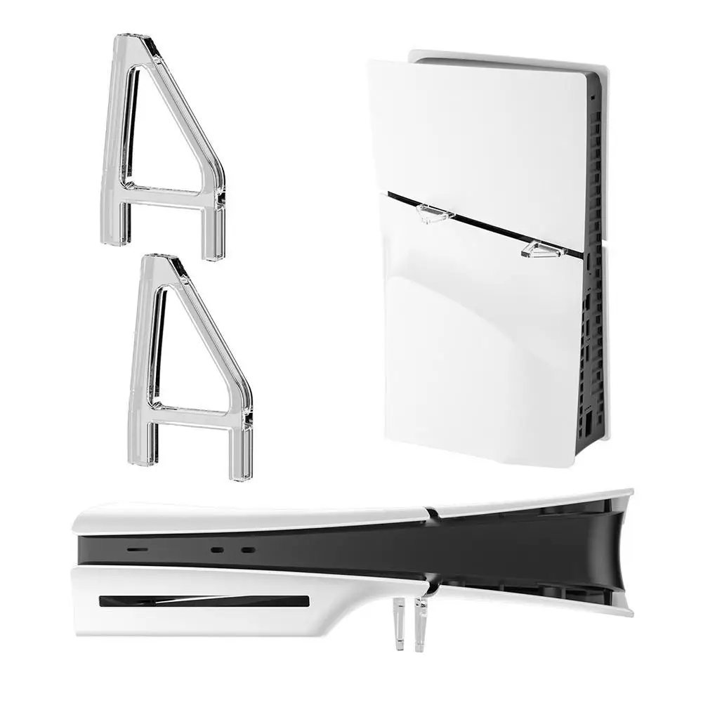 For PS5 Slim Optical Drive Version Horizontal Bracket Acrylic Mini Desktop Placement Stand For Sony PlayStation 5 Game Console
For PS5 Slim Optical Drive Version Horizontal Bracket Acrylic Mini Desktop Placement Stand For Sony PlayStation 5 Game Console