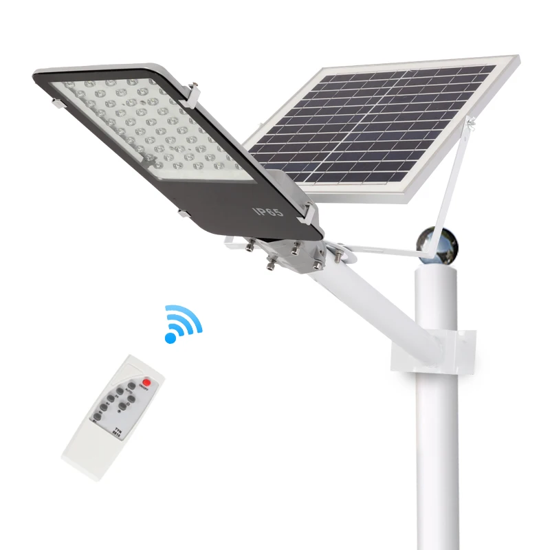 

Wholesale Waterproof Lighting Intelligent Sensor Ip66 Outdoor 200w 300w Led Solar Streetlight Solar Street Lamp