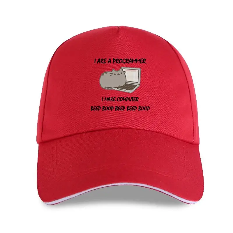 

new cap hat I are programmer I make computer beep boop Unisex Summer Baseball Cap Tops Euro Size Cotton beep boop