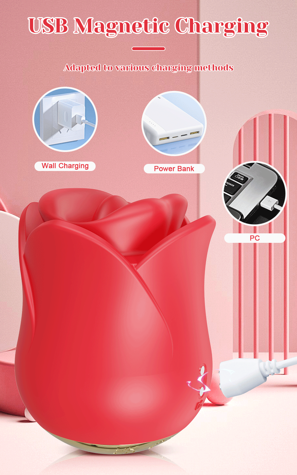 Rose Toy Oral Biting Vibrator Female with Tongue Licking Powerful Sucker Clitoris Stimulator Adults Goods Sex Toys for Women Rose Toy Oral Biting Vibrator Female with Tongue Licking Powerful Sucker Clitoris Stimulator Adults Goods Sex Toys for Women