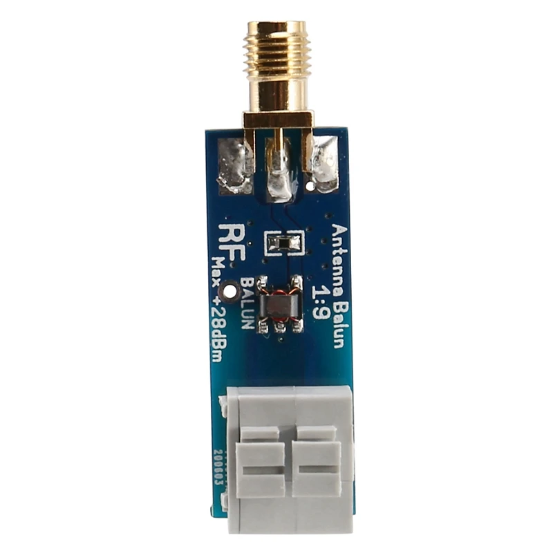 2X Balun One Nine Tiny Low Cost - 1: 9 HF Antenna Balun With Antenna Input Protection For Ham It Up SDR And Many Other
2X Balun One Nine Tiny Low Cost - 1: 9 HF Antenna Balun With Antenna Input Protection For Ham It Up SDR And Many Other