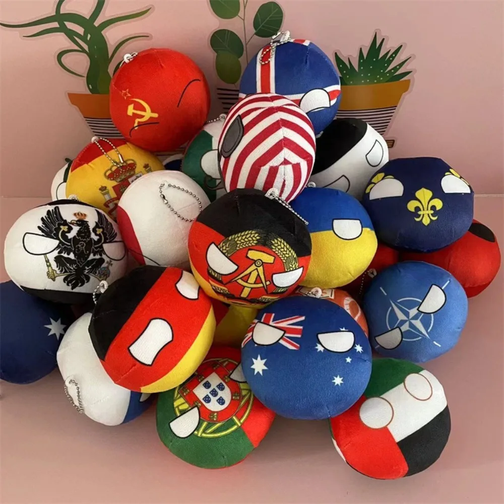 Stuffed Doll Country Ball Gift 10cm Australian Country Balls Pendant USA Ball Polandball Plush Toys Kids
Stuffed Doll Country Ball Gift 10cm Australian Country Balls Pendant USA Ball Polandball Plush Toys Kids