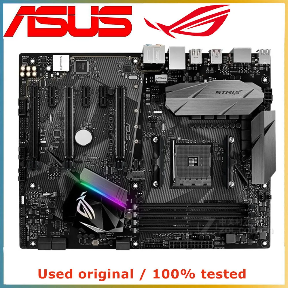 Материнская плата для AMD B350 B350F, для ASUS ROG STRIX, игровая компьютерная материнская плата AM4 DDR4 64 ГБ, десктопная материнская плата USB PCI-E 3,0 X16
Материнская плата для AMD B350 B350F, для ASUS ROG STRIX, игровая компьютерная материнская плата AM4 DDR4 64 ГБ, десктопная материнская плата USB PCI-E 3,0 X16