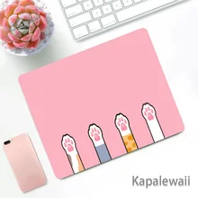 Pink Cat Paw Mousepad Gaming Accessories Small Mouse Pad Computer Table Carpet Kawaii Mouse Mat Pc Gamer Keyboard Desk Mat
Pink Cat Paw Mousepad Gaming Accessories Small Mouse Pad Computer Table Carpet Kawaii Mouse Mat Pc Gamer Keyboard Desk Mat
