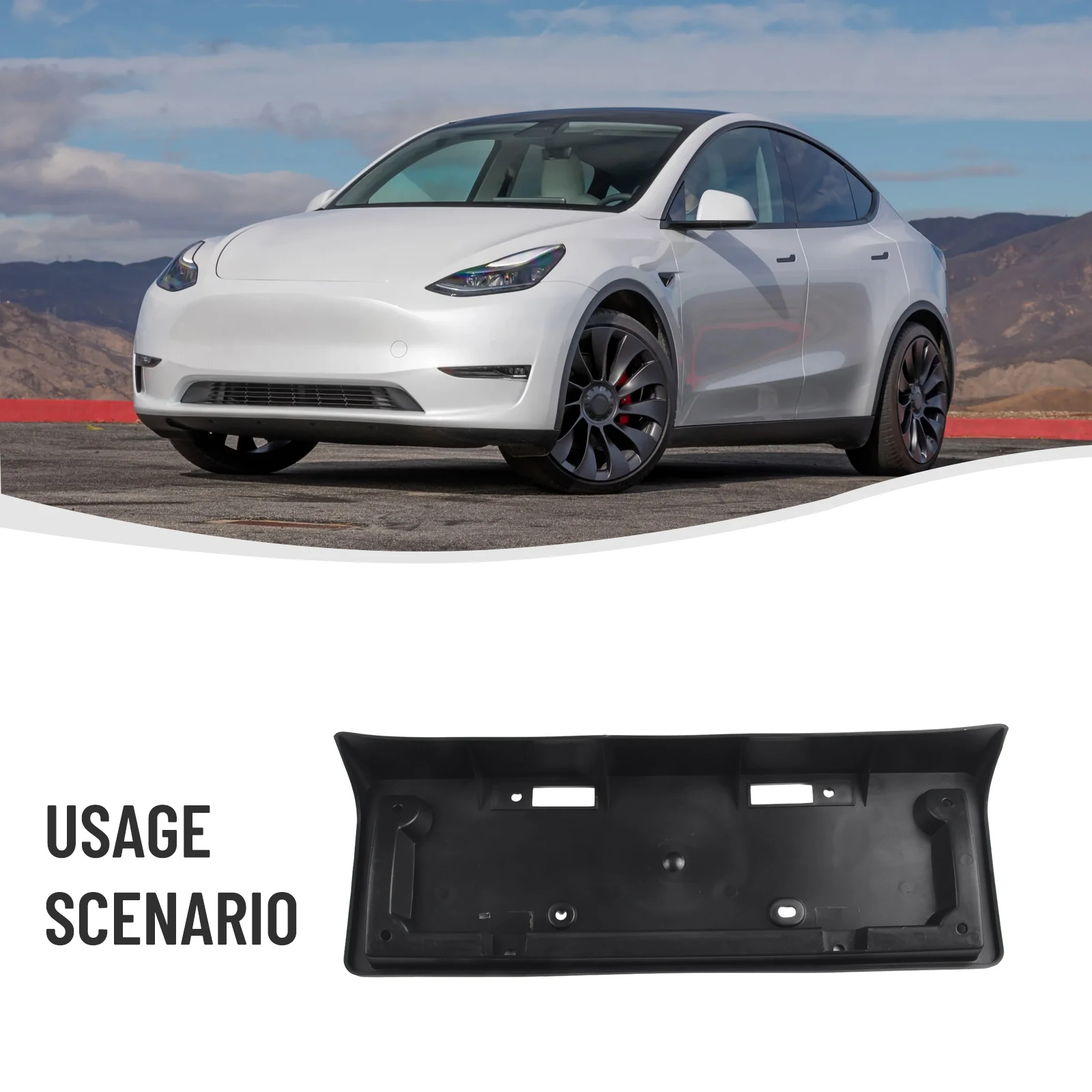 Accessories Front Plate Bracket Plastic For Tesla Model Y 3 2019-2023 Front License Plate Bracket Durable Exquisite
Accessories Front Plate Bracket Plastic For Tesla Model Y 3 2019-2023 Front License Plate Bracket Durable Exquisite