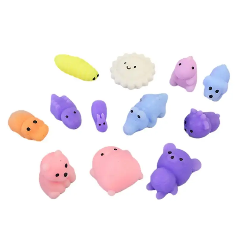 

Stress Squishys Toys Mini Stress Relief Toys 12pcs Finger Sensory Toy Pinch Toys Sensory Stress Squeeze Toy Sensory Fidget Toy