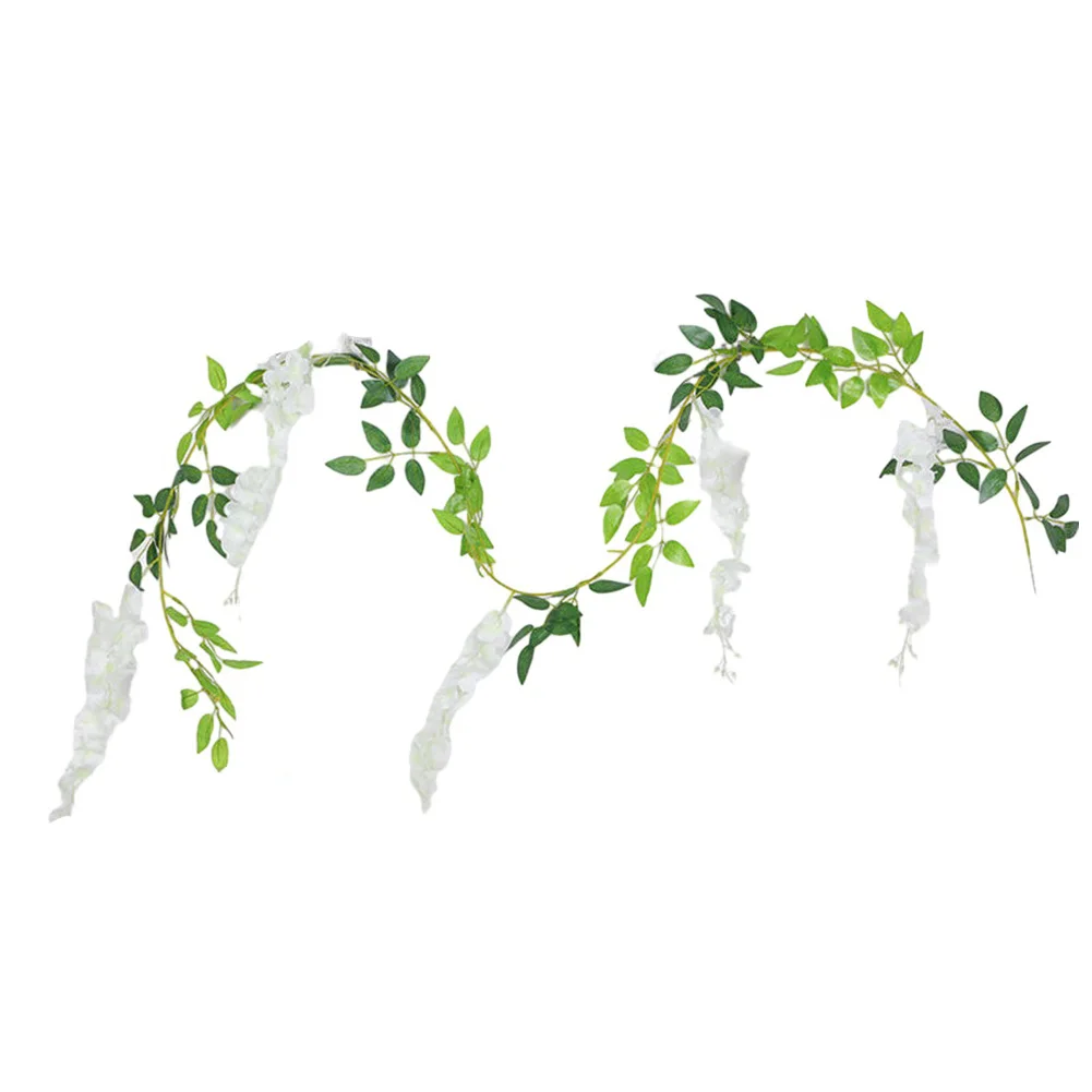 Flower Vine Simulated Rattan Fake Flower Vine Flower String Plastic Wisteria Flower Wrapped Around For Decorating
Flower Vine Simulated Rattan Fake Flower Vine Flower String Plastic Wisteria Flower Wrapped Around For Decorating