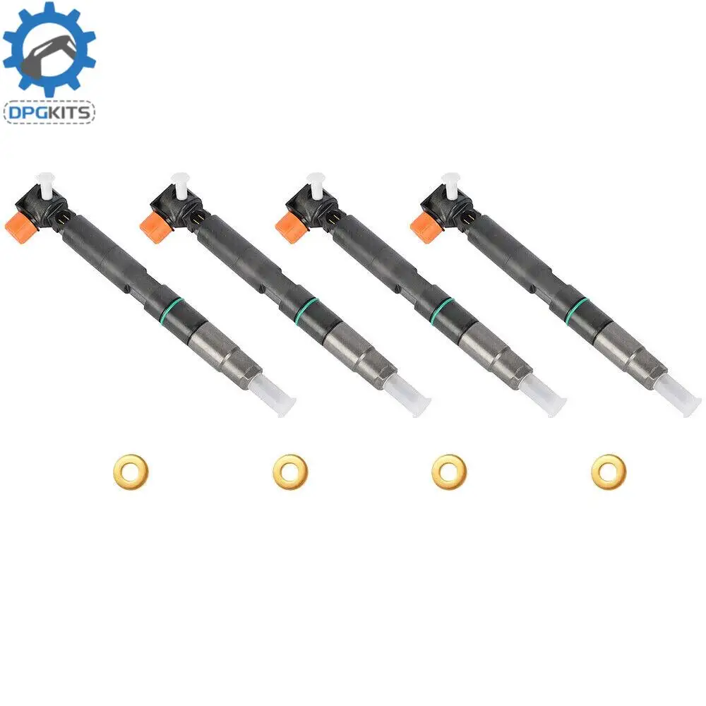 

4x 7275454 28337917 Fuel Injectors With Gasket For Bobcat D24 400903-00074D Doosan Delphi E32 E35 E42 E45 E50 E55 E85 Excavator