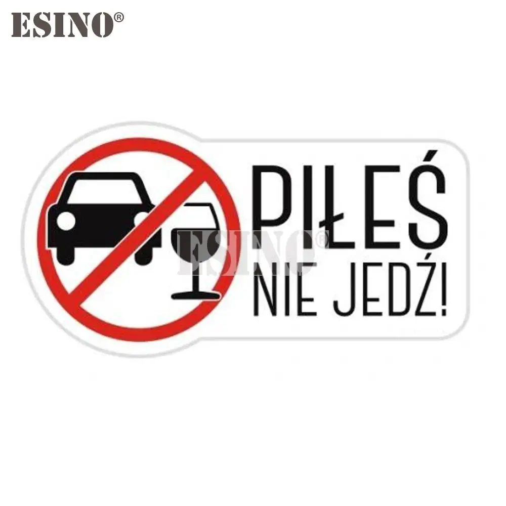 Car Styling Creative Polish Words Piles Nie Jedzi Adhesive PVC Decal Waterproof Car Body Glass Sticker Pattern Vinyl 
Car Styling Creative Polish Words Piles Nie Jedzi Adhesive PVC Decal Waterproof Car Body Glass Sticker Pattern Vinyl