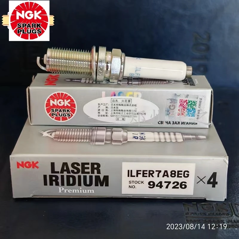 4Pcs Original NGK ILFER7A8EG 94726 Brand New Laser Iridium Platinum Spark Plug For Audi A6L E-tron 2019- A4L Q5L VW TALAGON 2.0T
4Pcs Original NGK ILFER7A8EG 94726 Brand New Laser Iridium Platinum Spark Plug For Audi A6L E-tron 2019- A4L Q5L VW TALAGON 2.0T