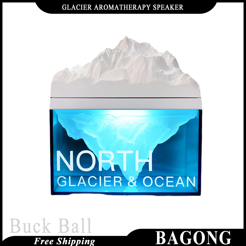 Glacier Aromatherapy Speaker Creative Nightlight Bluetooth Wireless Speakers Long Battery Life Audio Subwoofer For Birthday Gift
Glacier Aromatherapy Speaker Creative Nightlight Bluetooth Wireless Speakers Long Battery Life Audio Subwoofer For Birthday Gift