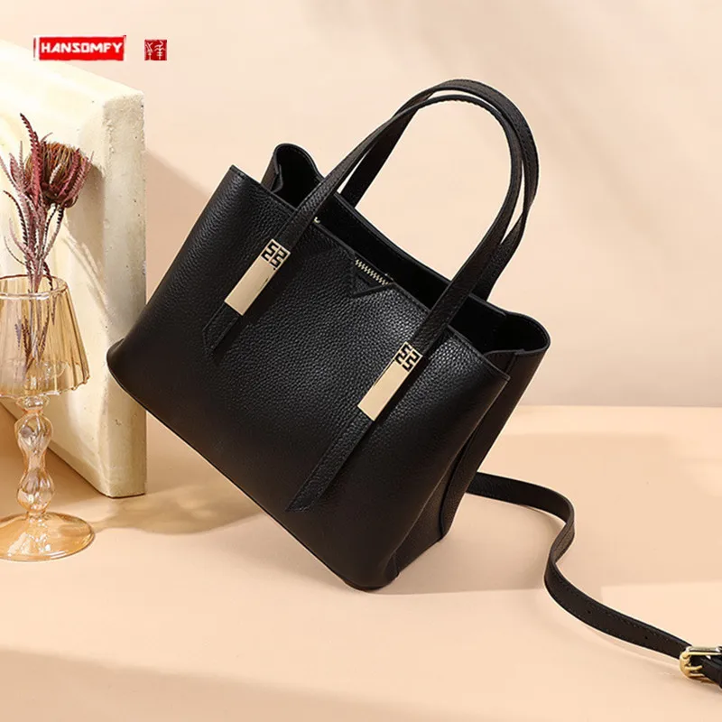 Genuine Leather Women's Bag Mother Bag 2022 New Elegant Wedding Bag Large-Capacity Crossbody Bag Handbag for Middle-Aged People
Genuine Leather Women's Bag Mother Bag 2022 New Elegant Wedding Bag Large-Capacity Crossbody Bag Handbag for Middle-Aged People