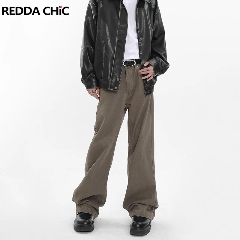 REDDACHIC сетчатые Стильные прямые джинсы, мужские коричневые мешковатые джинсы в стиле ретро, широкие повседневные Хип-хоп брюки, универсальная офисная одежда
REDDACHIC сетчатые Стильные прямые джинсы, мужские коричневые мешковатые джинсы в стиле ретро, широкие повседневные Хип-хоп брюки, универсальная офисная одежда