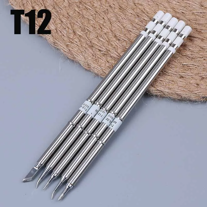 

New T12-I BC2 BC3 ILS J02 JL02 D24 T12 Series Replace Soldering Iron Tips For Hakko fx951 DIY Soldering Station Kits