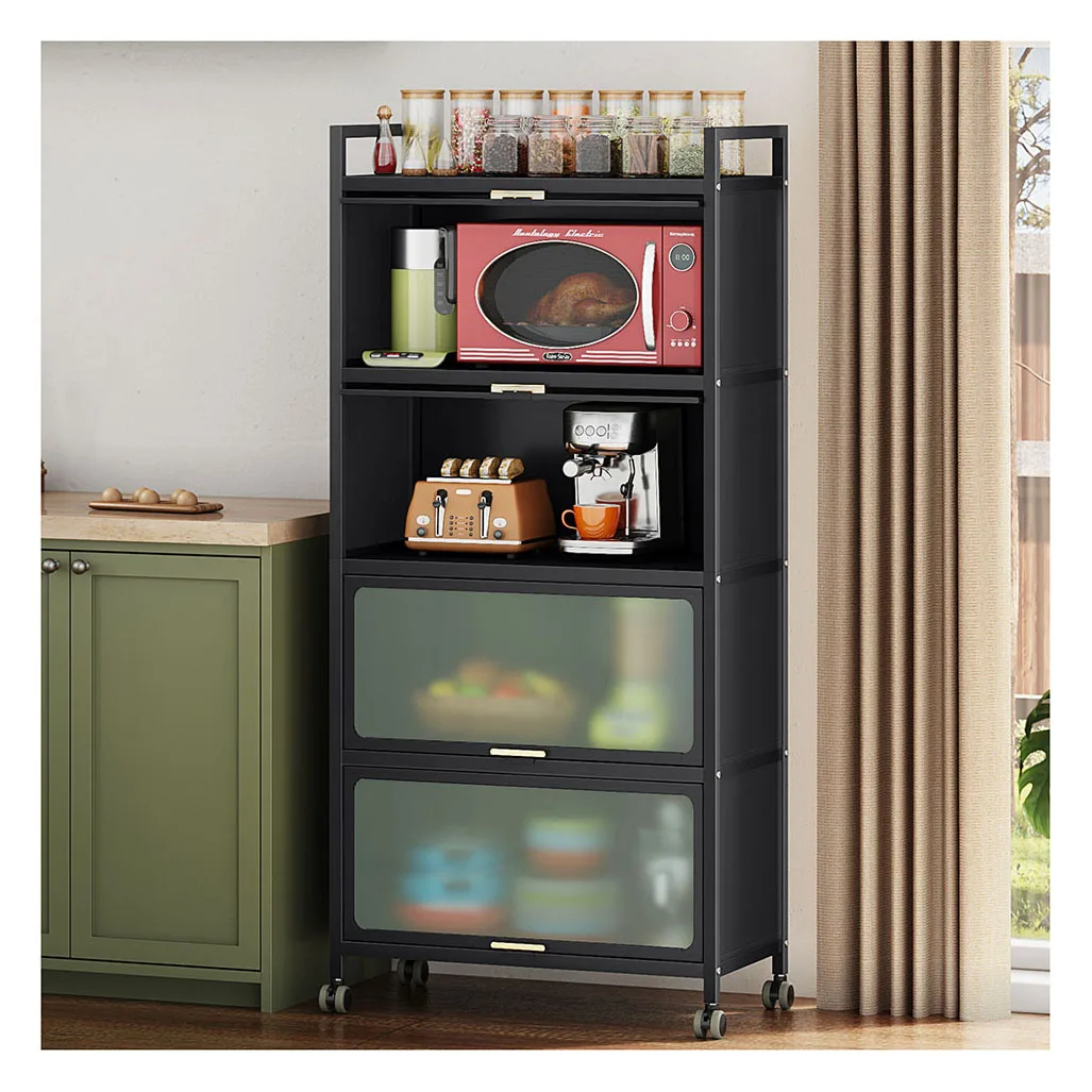 Kitchen Supplies With Door Flip Cabinet Shelf Sealed Carbon Steel Living Room Removable Floor Shelf
Kitchen Supplies With Door Flip Cabinet Shelf Sealed Carbon Steel Living Room Removable Floor Shelf