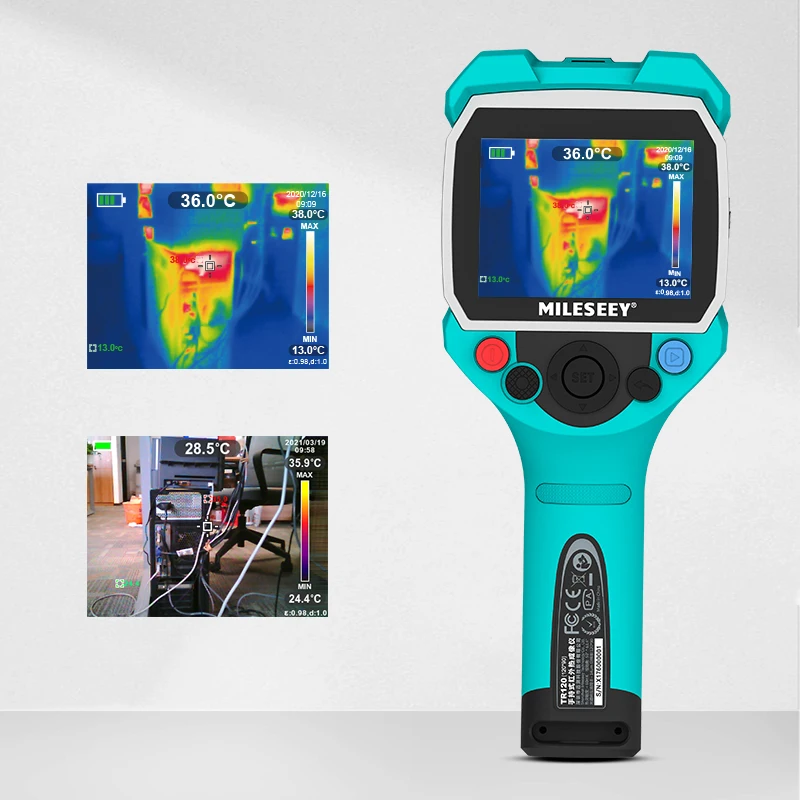 Mileseey TR120 Thermal Imaging System High Resolution Thermal Imaging Camera Thermal Imaging Device
Mileseey TR120 Thermal Imaging System High Resolution Thermal Imaging Camera Thermal Imaging Device