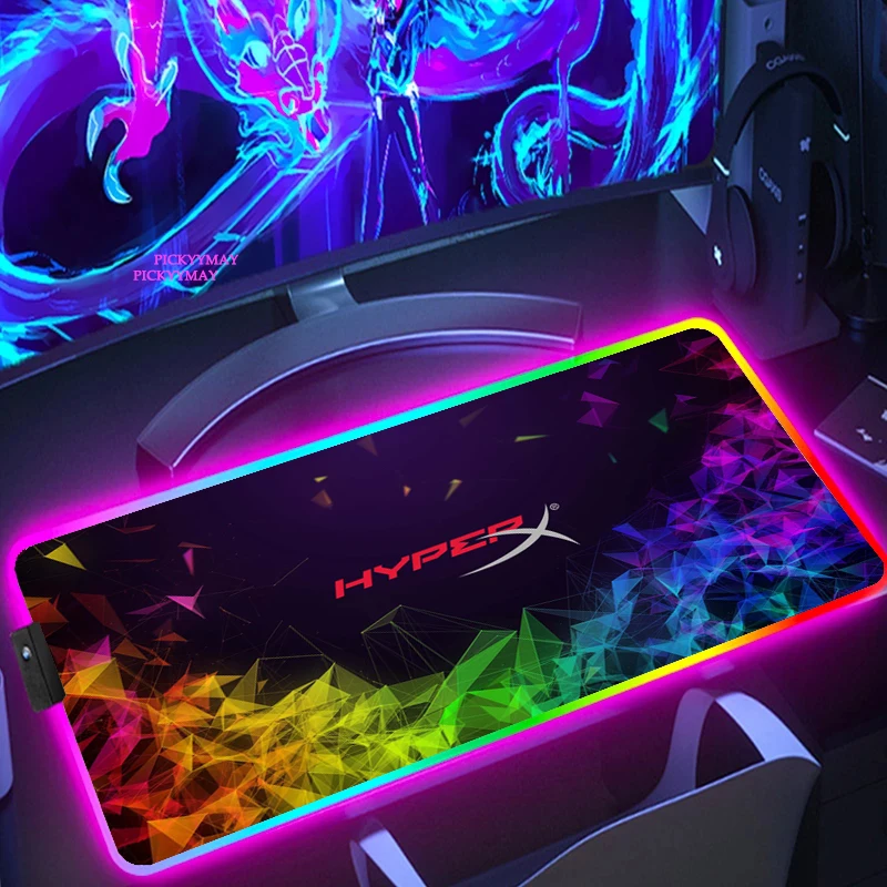 Hyper X RGB Mousepad 900x400x3mm Cloud Gaming Mouse Pad Gamer Mat Computer Desk Padmouse Keyboard Colorful Locrkand Play Mats
Hyper X RGB Mousepad 900x400x3mm Cloud Gaming Mouse Pad Gamer Mat Computer Desk Padmouse Keyboard Colorful Locrkand Play Mats