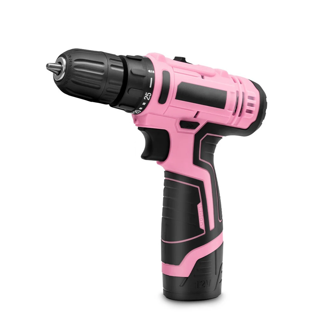 Nature and Comfortable Pink Drill Set 12V Cordless Screwdriver with 2 PCS Dentures Teeth for Temporary Teeth Restoration
Nature and Comfortable Pink Drill Set 12V Cordless Screwdriver with 2 PCS Dentures Teeth for Temporary Teeth Restoration