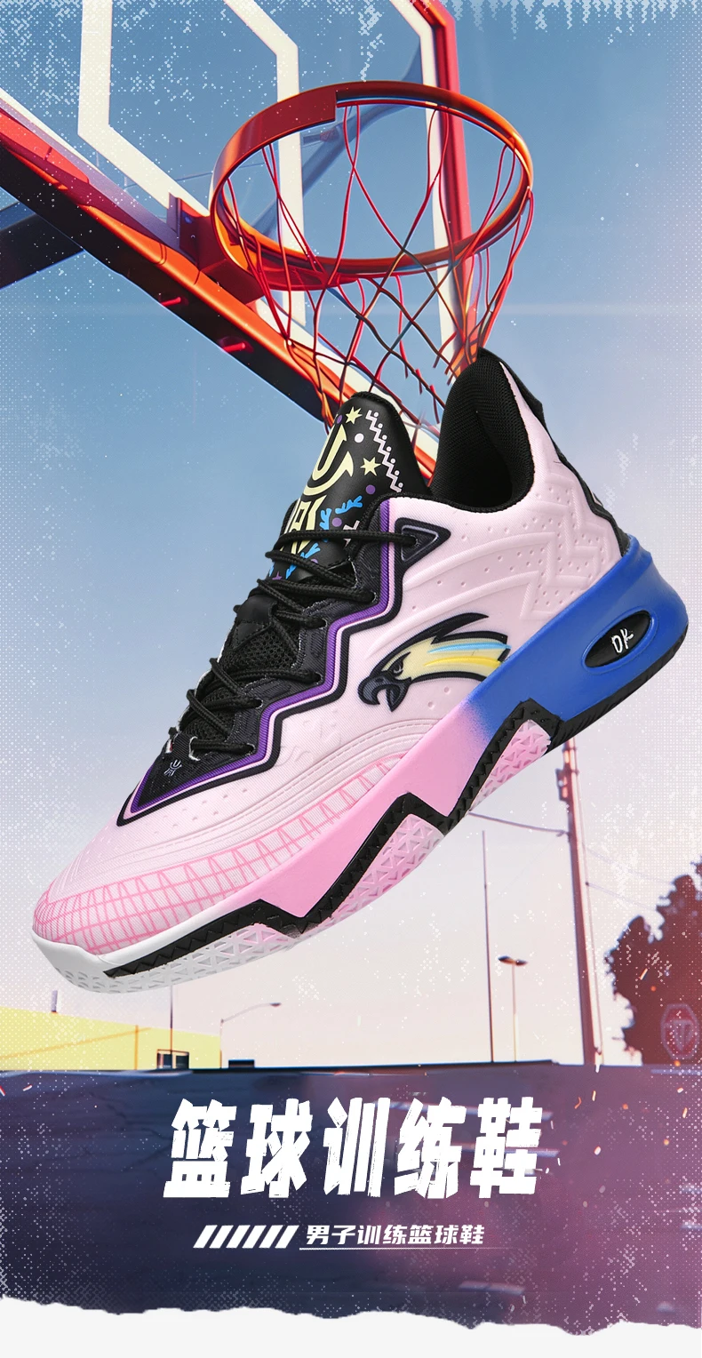 Tênis casuais masculinos 2025 na moda sapatos unissex durável antiderrapante elevador de sola grossa confortável respirável fácil-cl Tenis de Basquete Eagle DK Cano Baixo - Promoção!