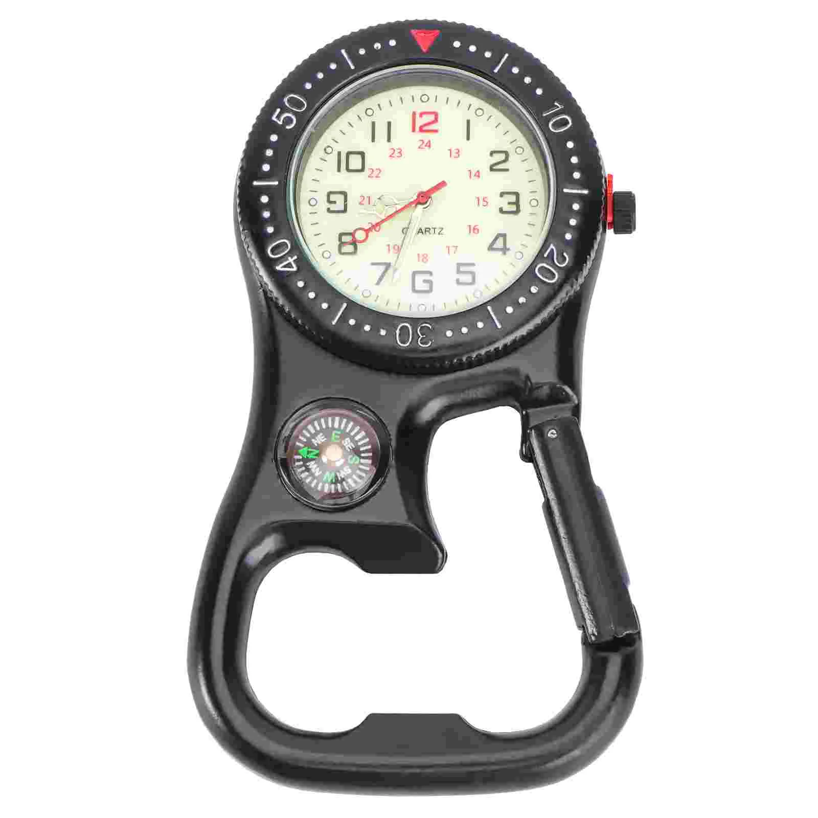 Clip- on Watch Backpack Fob Belt Watch Glow in The Dark Unisex Pocket Watch with White Bottle Opener for Doctors Nurses Outdoor
Clip- on Watch Backpack Fob Belt Watch Glow in The Dark Unisex Pocket Watch with White Bottle Opener for Doctors Nurses Outdoor