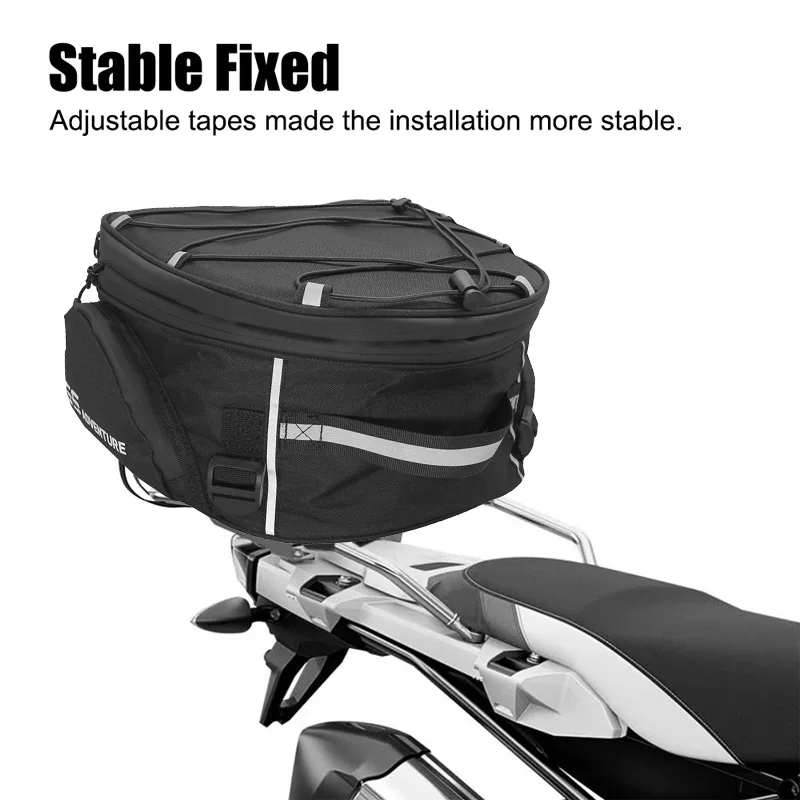 

Motorbike Tail Luggage Helmet Bag For BMW R1250GS R1200GS R1250GS ADV R1200GS ADV F850GS/F750GS Motorcycle Luggage Accessories