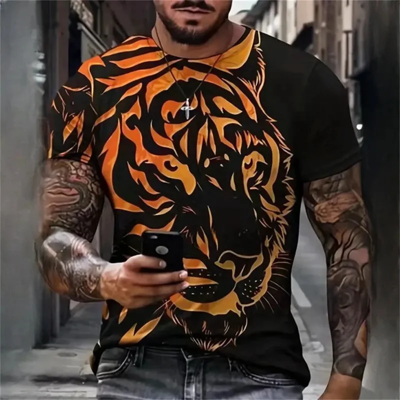 Animal Graphic Pop Men T-Shirts Animal Pattern 3D Printing Funny Short Sleeves Children Round Neck Tee Shirts Women Fashion Tops
Animal Graphic Pop Men T-Shirts Animal Pattern 3D Printing Funny Short Sleeves Children Round Neck Tee Shirts Women Fashion Tops