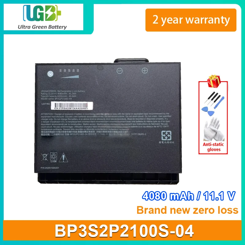 

UGB Новый аккумулятор для ноутбука Getac B360 BP3S2P2100S-04 11,1 V 4080mAh