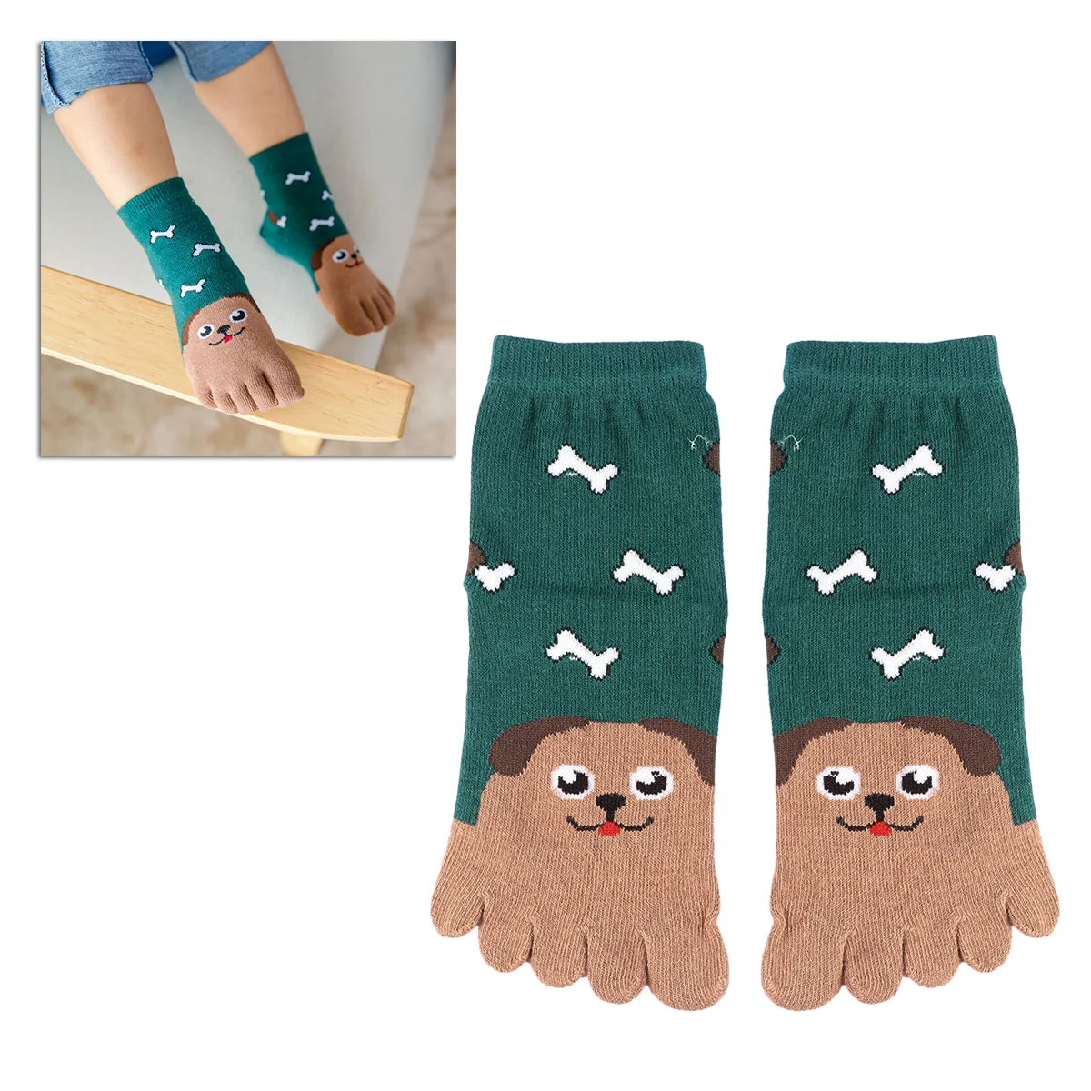Children Five-toe Socks Cartoon Embroidery Animal Cotton Four Seasons Men and Women
Children Five-toe Socks Cartoon Embroidery Animal Cotton Four Seasons Men and Women