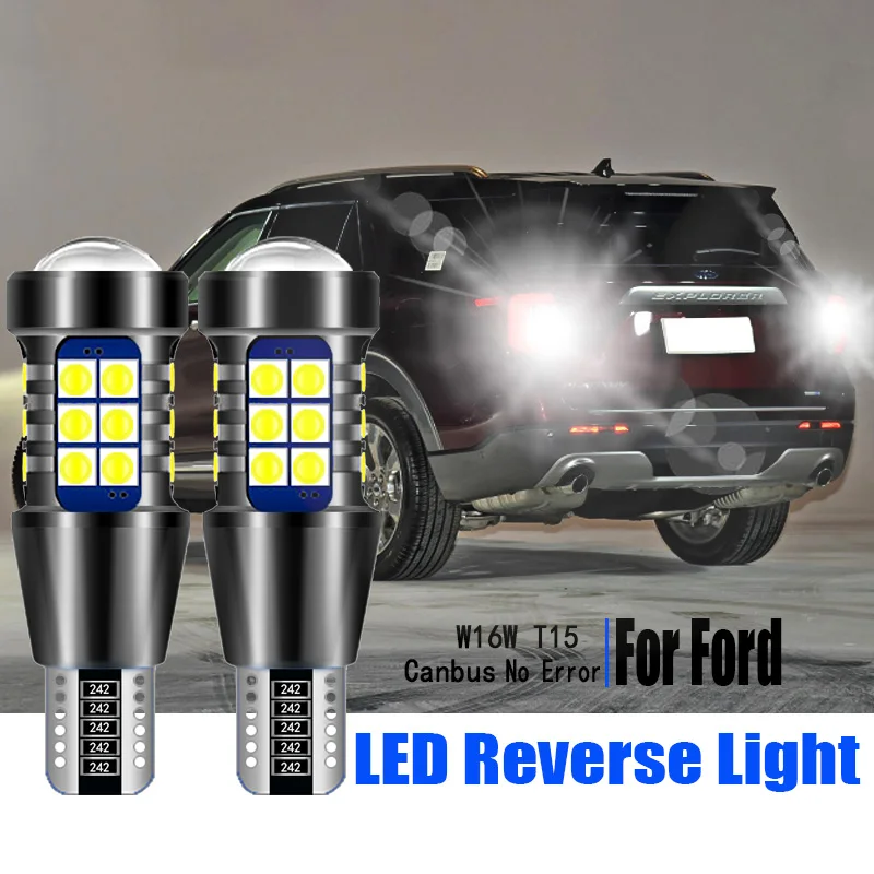 2PCS LED Reverse Light W16W T15 Canbus 921 Backup Lamp For Ford C-Max Fiesta 5 6 7 Focus 3 Fusion Galaxy Kuga 2 Mondeo 5 Puma
2PCS LED Reverse Light W16W T15 Canbus 921 Backup Lamp For Ford C-Max Fiesta 5 6 7 Focus 3 Fusion Galaxy Kuga 2 Mondeo 5 Puma