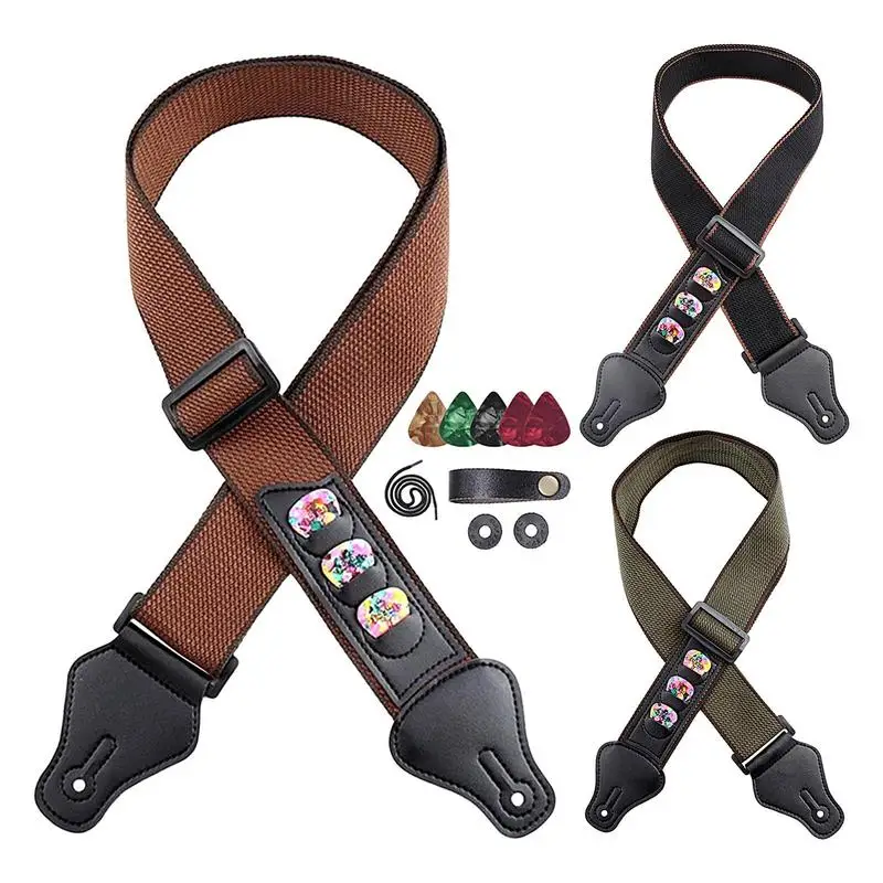 Басовый ремень, хлопковая брикет 2, резиновые пряжки ремешка 5 медиаторов 1, адаптер для головки, гитарный ремень, аксессуары для фольклорной гитары
Басовый ремень, хлопковая брикет 2, резиновые пряжки ремешка 5 медиаторов 1, адаптер для головки, гитарный ремень, аксессуары для фольклорной гитары