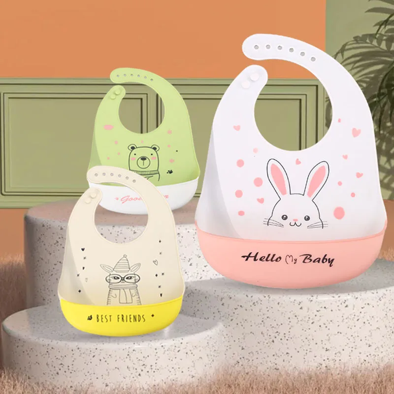 2023New Baby Silicone Food Grade Waterproof Eating Bibs For Baby Adjustable Cute Cartoon Kids Bib Toddler Feeding Saliva Scarf
2023New Baby Silicone Food Grade Waterproof Eating Bibs For Baby Adjustable Cute Cartoon Kids Bib Toddler Feeding Saliva Scarf