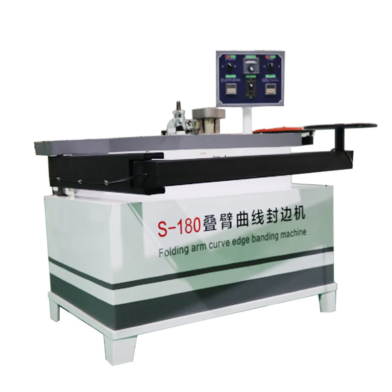 Woodworking stacking arm curved Edge banding machine S-180 paint-free panel furniture wood desk Edge Bander
Woodworking stacking arm curved Edge banding machine S-180 paint-free panel furniture wood desk Edge Bander