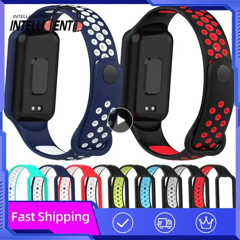 

5.5-8.7 Inches Comfortable Watchband Silicone Watchstrap For Redmi Band 2 Portable Smartwatch Replacement Wristband Lightweight