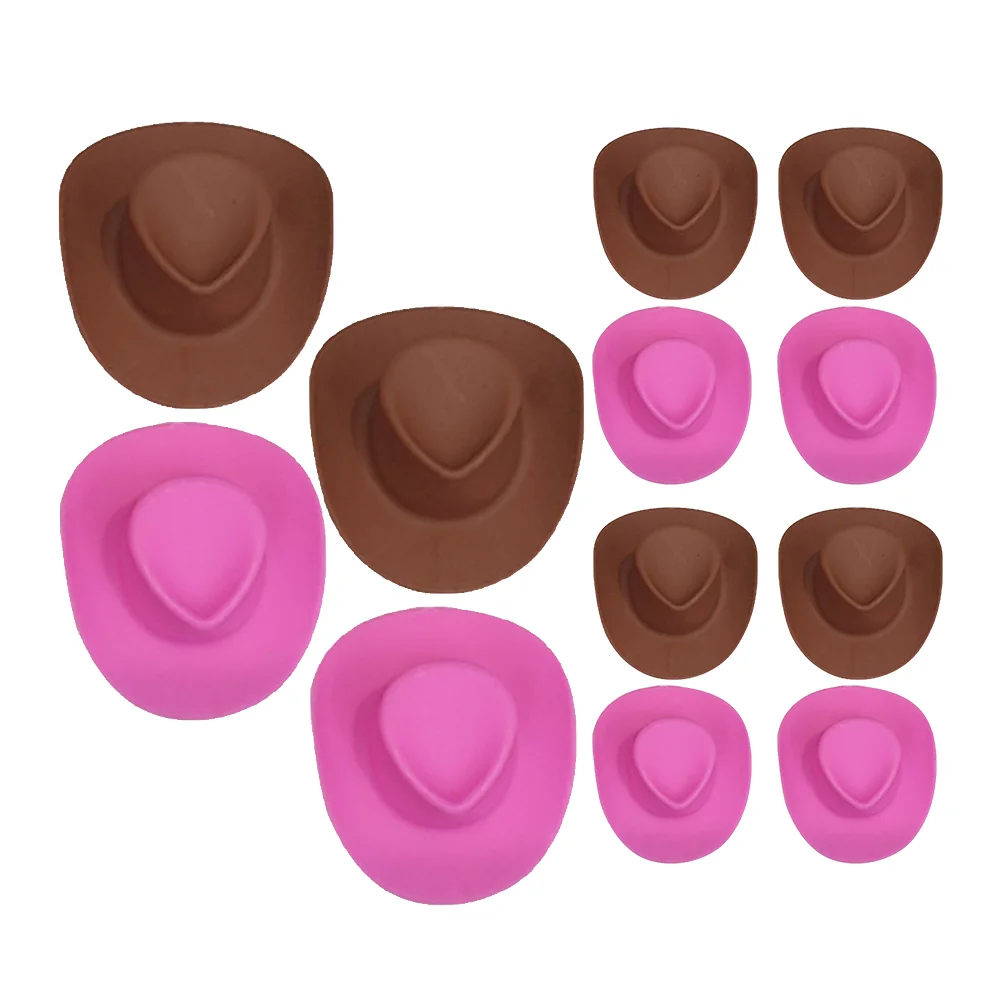 60 Pcs Mini Cowboy Hat Cowgirl Hats Multicolor Assorted Adorable Miniature for Party Drinks DIY
60 Pcs Mini Cowboy Hat Cowgirl Hats Multicolor Assorted Adorable Miniature for Party Drinks DIY