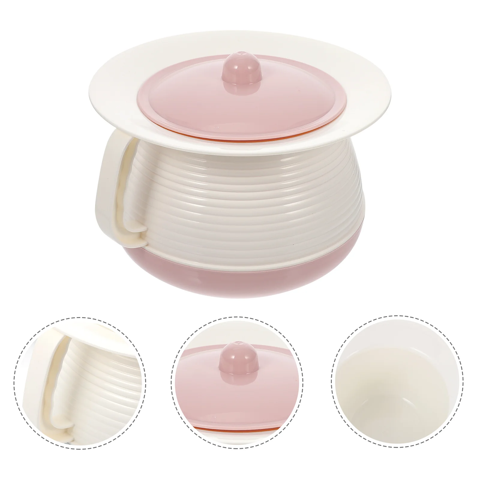 

Portable Toilet Urine Pot Lid Pink Urinal Pee Buckets Potty Urinal Car Emergency Toilet Pot