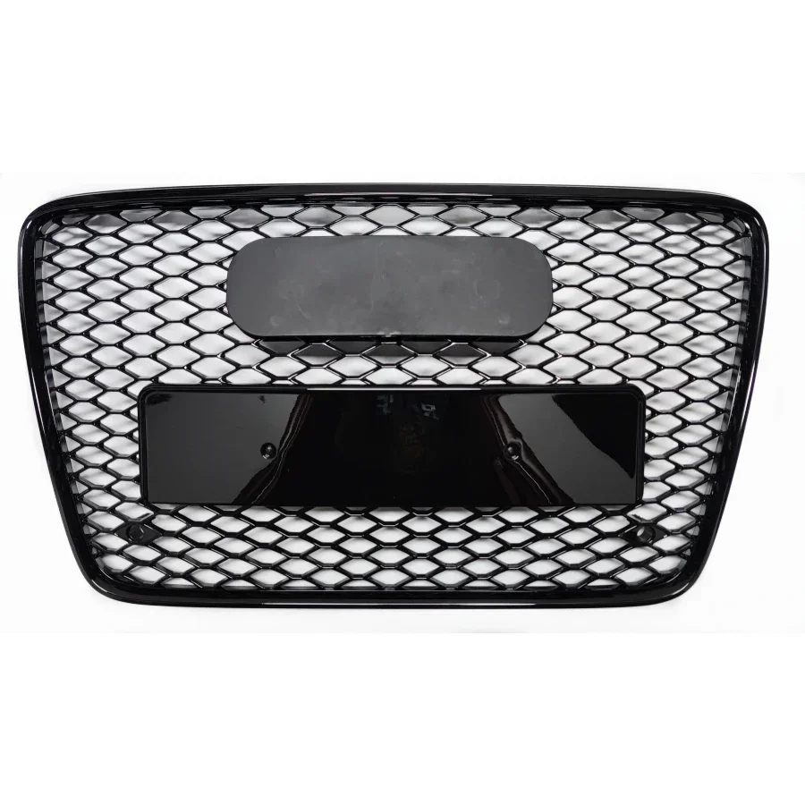 

For RSQ7 Style Front Sport Hex Mesh Honeycomb Hood Grill Black For Audi Q7 4L 2007-2015 Car-styling Accessories tools