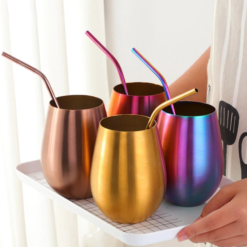 500ml Stainless Steel Beer Wine Cup Rose Gold Beer Tumbler Cocktail Juice Milk Cup Metal Drinking Mug for Bar Outdoor Drinkware
500ml Stainless Steel Beer Wine Cup Rose Gold Beer Tumbler Cocktail Juice Milk Cup Metal Drinking Mug for Bar Outdoor Drinkware