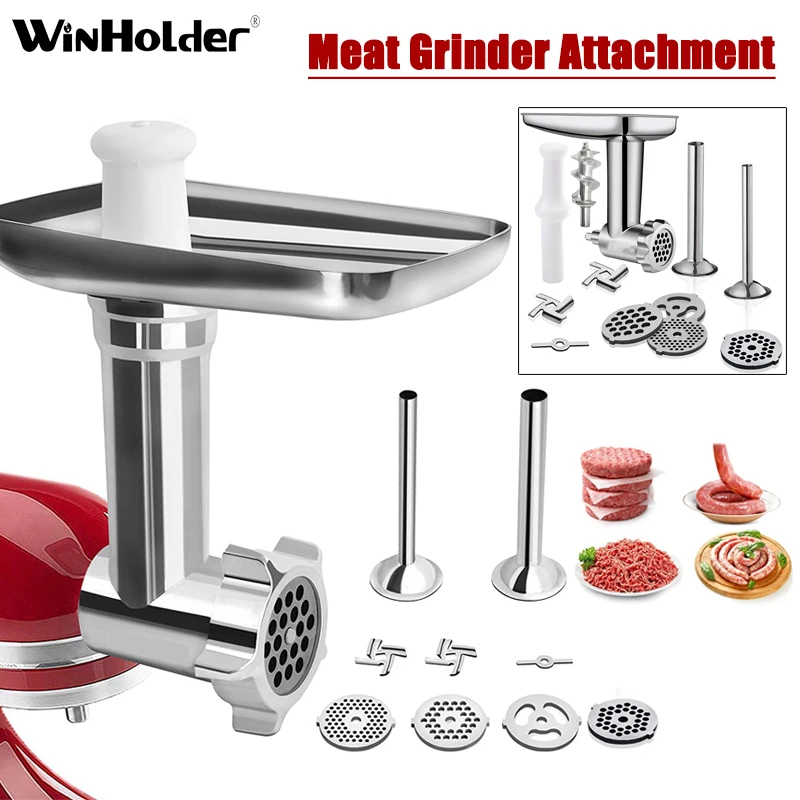 Winholder Kitchen Dropshipping 2024 Best Selling Products Meat Grinder Sausage Stuffer Attachment For KitchenAid Stand Mixer
Winholder Kitchen Dropshipping 2024 Best Selling Products Meat Grinder Sausage Stuffer Attachment For KitchenAid Stand Mixer