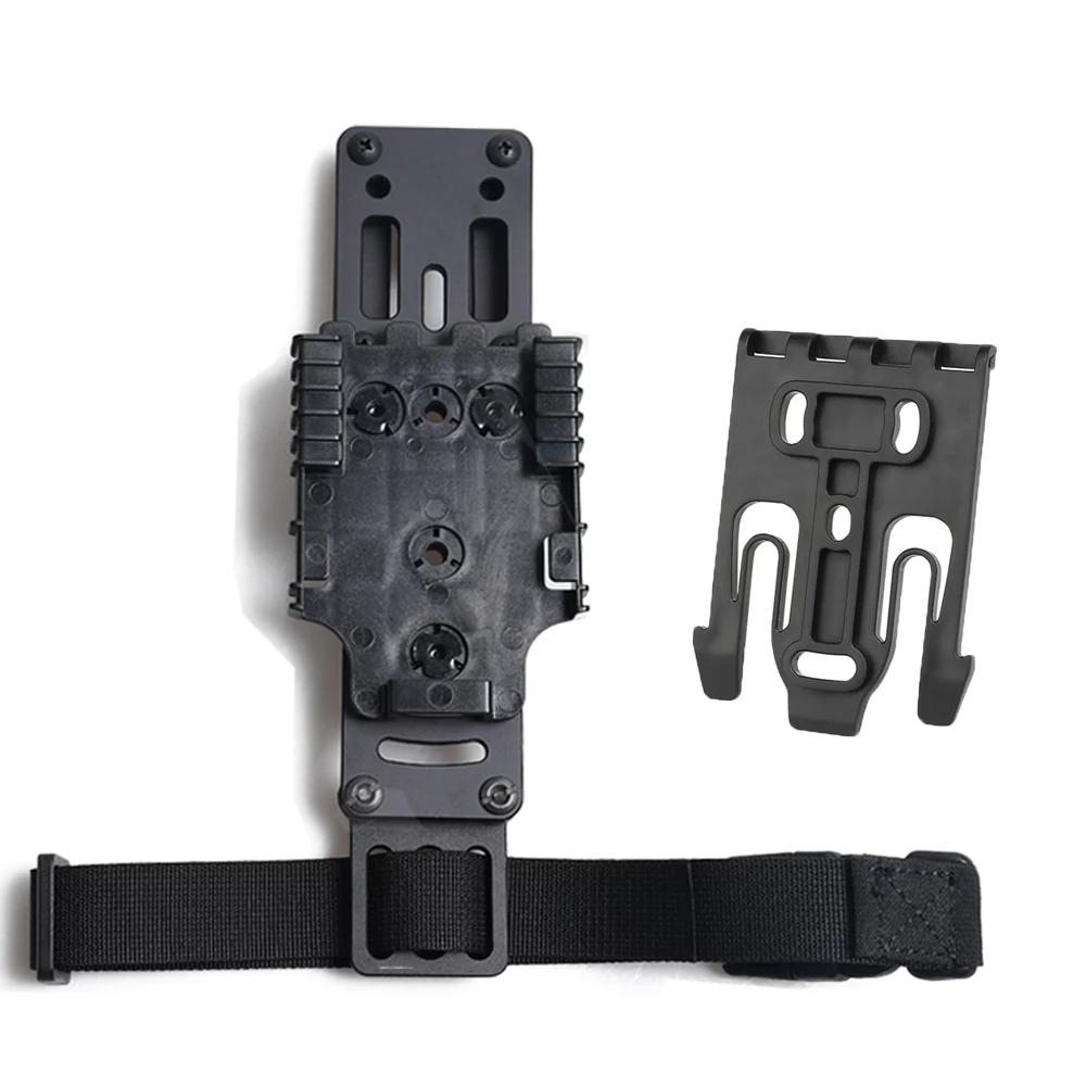 Metal Modular Pistol Holster Adapter Compatible QLS Quick Locking System Kit Adjustable Tactical Gun Holster Adapter Accessories
Metal Modular Pistol Holster Adapter Compatible QLS Quick Locking System Kit Adjustable Tactical Gun Holster Adapter Accessories