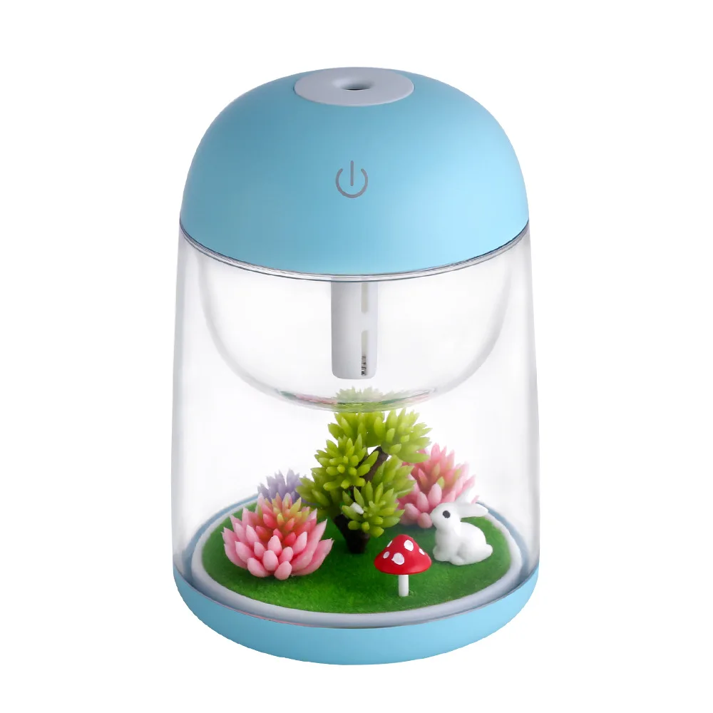 Mini Portable Mist Humidifier Transparent Micro-Landscape Air Humidifier Spray Air Purifier With LED Lights
Mini Portable Mist Humidifier Transparent Micro-Landscape Air Humidifier Spray Air Purifier With LED Lights