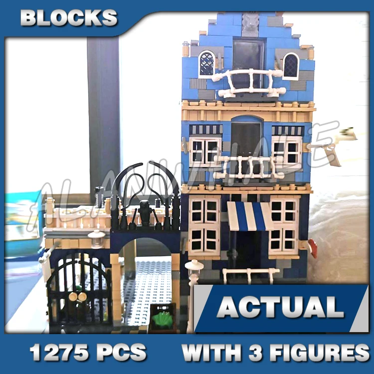 1275pcs Modular Street View Brick 3-story European Market Balcony 15007 Building Blocks Sets GIfts Compatible With Model
1275pcs Modular Street View Brick 3-story European Market Balcony 15007 Building Blocks Sets GIfts Compatible With Model