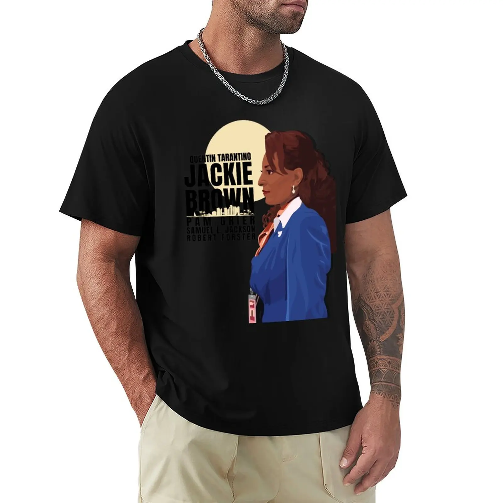 Jackie Brown Tarantino Minimalist Movie Art Classic . T-Shirt Aesthetic clothing oversized tops T-shirt men
Jackie Brown Tarantino Minimalist Movie Art Classic . T-Shirt Aesthetic clothing oversized tops T-shirt men