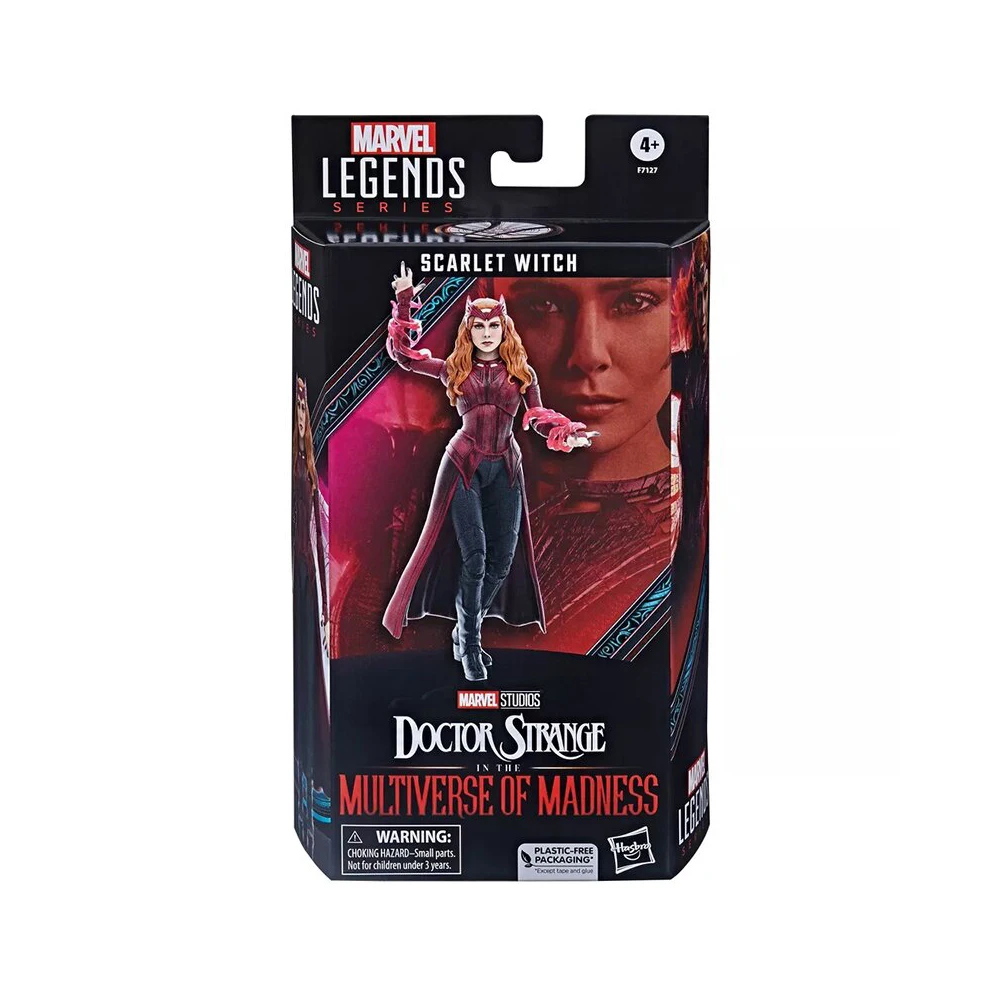 

Marvel Legends Target Exclusive Scarlet Witch 6" Action Figure Doctor Strange in the Multiverse of Madness Hasbro Toys Doll