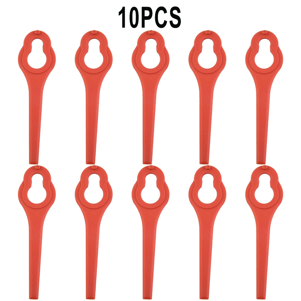 Cordless 10pcs Mower Blades Red 9.5x2.8cm 95mm In Length Plastic Mower Blades Highly Match The Original Equipment
Cordless 10pcs Mower Blades Red 9.5x2.8cm 95mm In Length Plastic Mower Blades Highly Match The Original Equipment