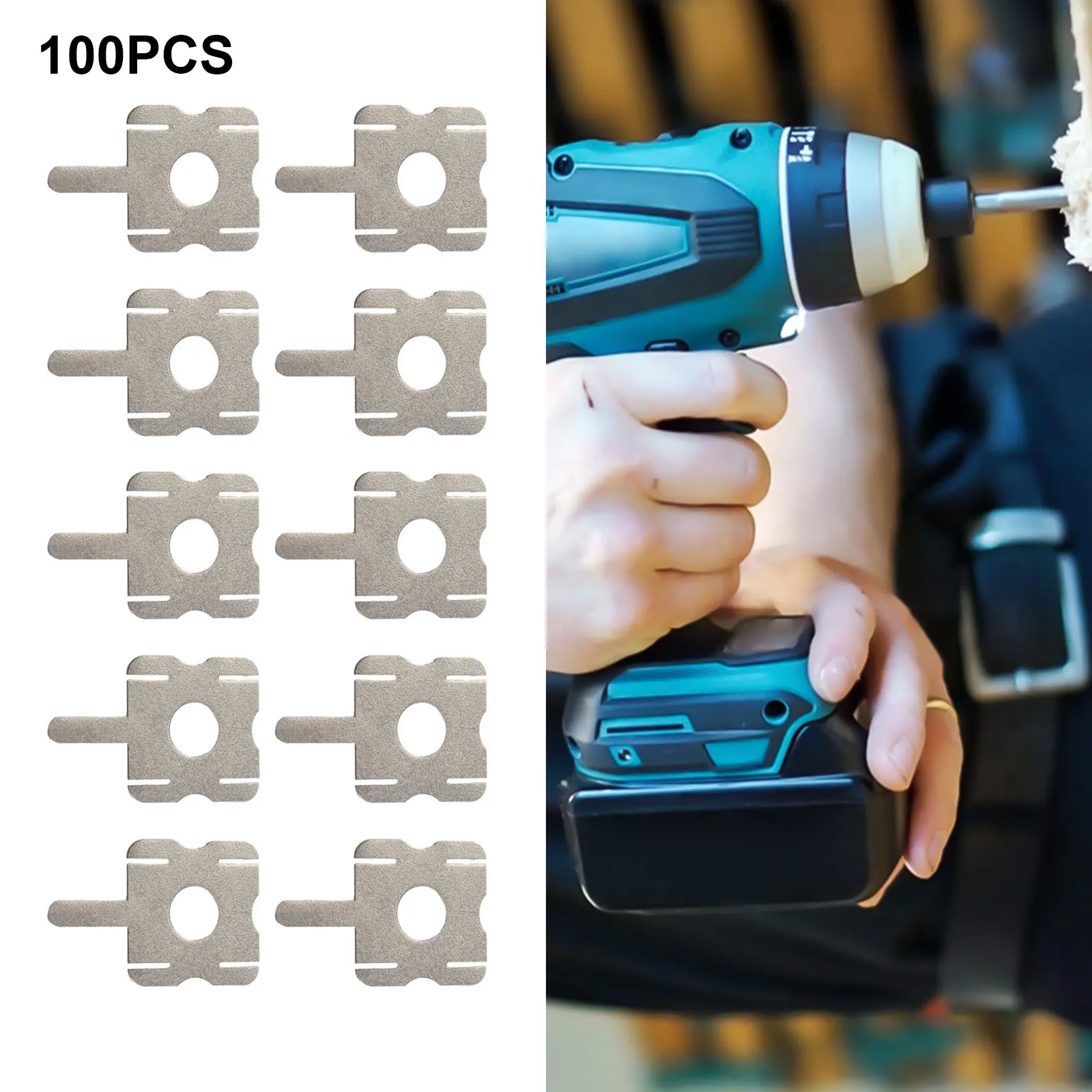 U-shaped Nickel Sheets No Peeling No Scratches No Spots Spot Weldable 100pcs For Lithium Batteries Accessories
U-shaped Nickel Sheets No Peeling No Scratches No Spots Spot Weldable 100pcs For Lithium Batteries Accessories
